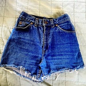 Vintage Levi’s Orange Label High Waisted Shorts